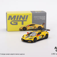 Mini GT - Chevrolet Corvette C8.R #63 2021 Le Mans 24 Hrs GTE PRO 2nd Place