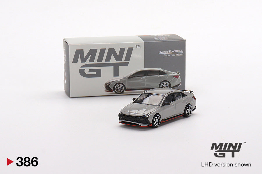 Mini GT - Hyundai Elantra N Cyber Grey Metallic