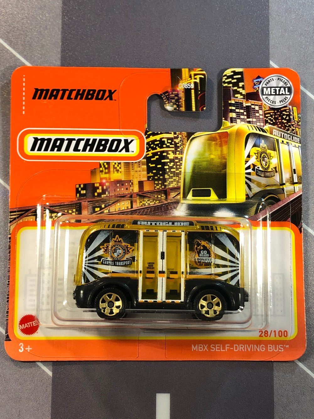 Matchbox Mainline - MBX Self Driving Bus