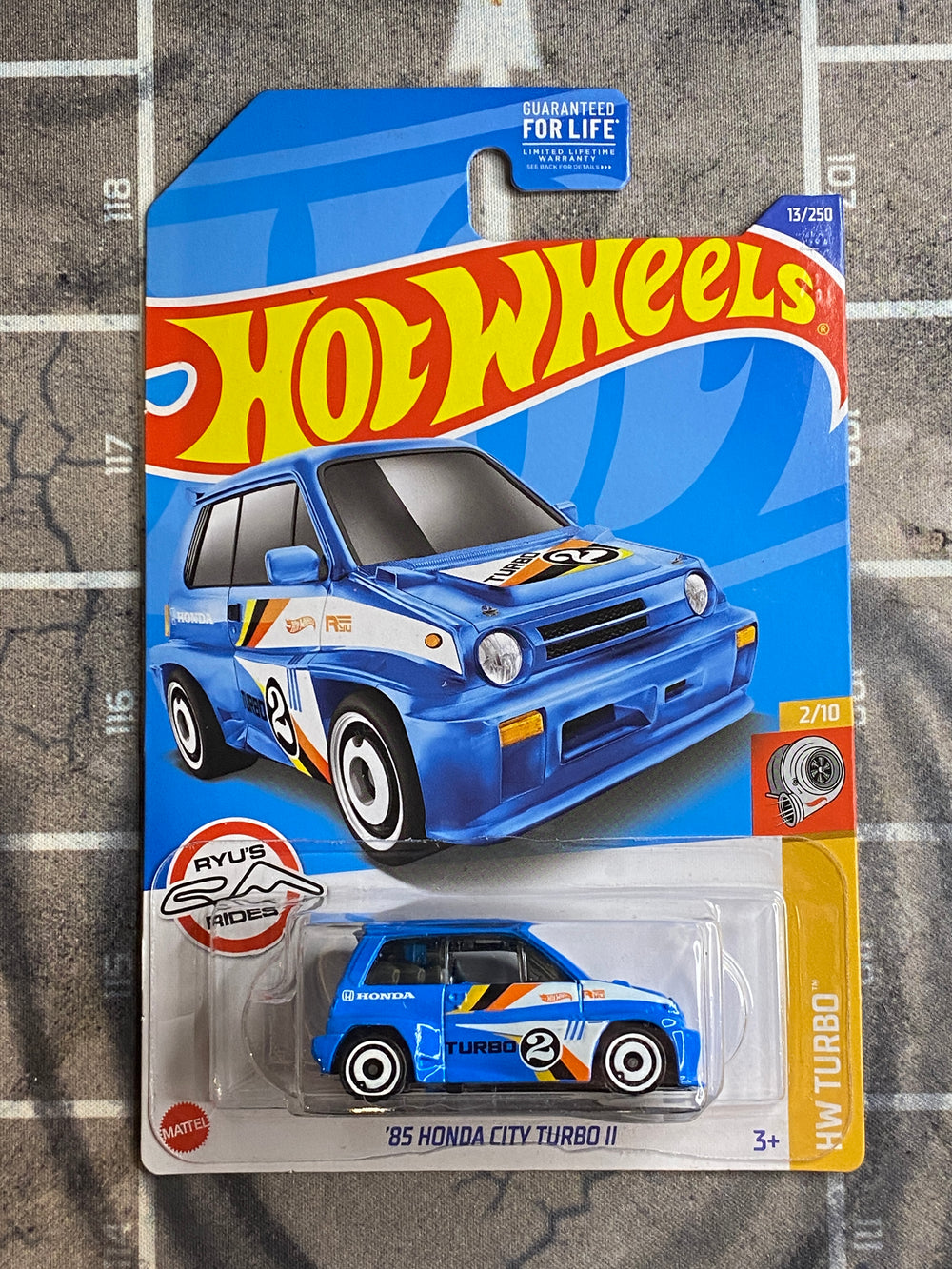 Hot Wheels - ’85 Honda City Turbo II - blue
