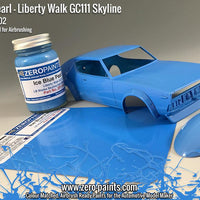 ZeroPaints UK - Ice Blue Pearl Paint for Liberty Walk GC111 Skyline (Ken Mary) 60ml